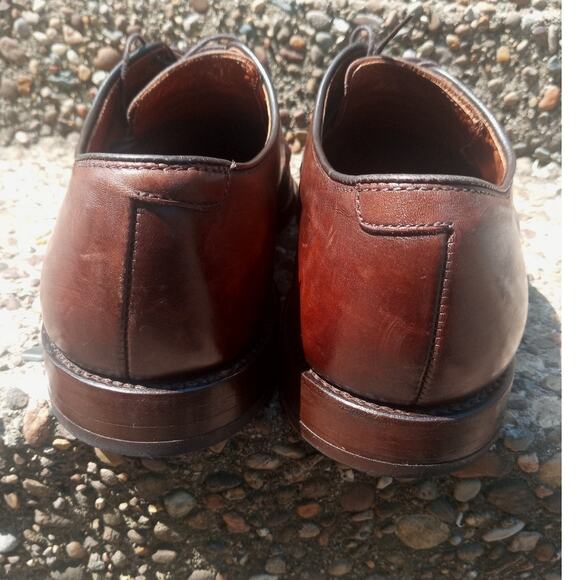Allen Edmond Brown Bicycle Toe Oxfords -Size 11.5 B / Style # 10434 - Picture 4 of 10
